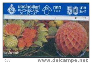 # THAILAND 31/10/37 Fruit 50 Landis&gyr   Tres Bon Etat - Thaïlande