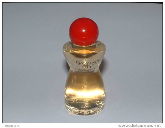 Miniature Eau De Parfum Pleine 10ml - CROYANCE OR - Charrier - (sans Boite) - Miniatures Womens' Fragrances (without Box)