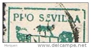 SEVILLA  Variedad Rotura Marco 5 Cts, Guerra Civil º - Viñetas De La Guerra Civil