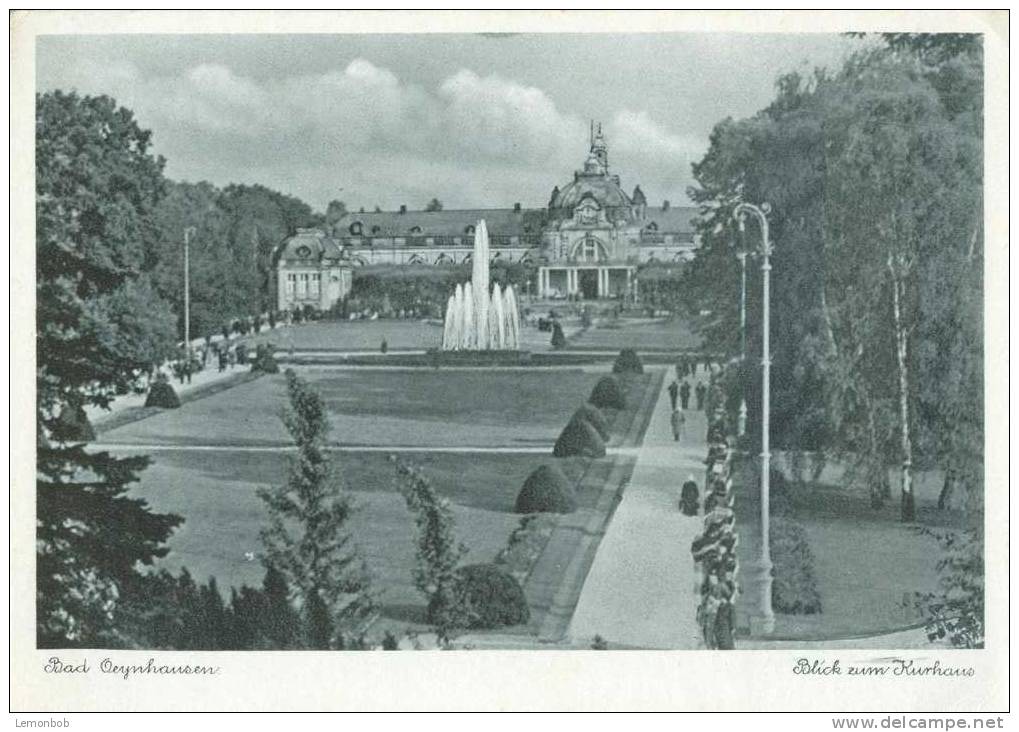 Germany - Bad Oeynhausen - Blick Zum Kurhaus - Old Unused Postcard [P2715] - Minden