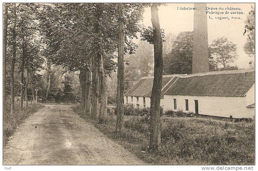 Linkebeek : Drève Du Château ----Fabrique De Carton - Linkebeek