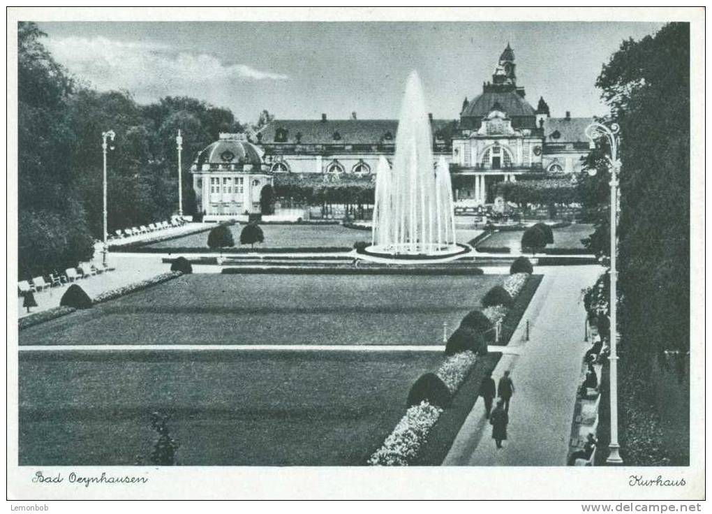 Germany - Bad Oeynhausen - Kurhaus - Old Unused Postcard [P2716] - Minden