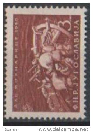 1950YU-MH-623   JUGOSLAVIJA JUGOSLAWIEN  MARINA NAVI  PER COLLECTIONE NEVER HINGED - Unused Stamps