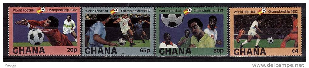 GHANA    N° 752/55  * *     Cup 1982  Football   Soccer  Fussball - 1982 – Espagne