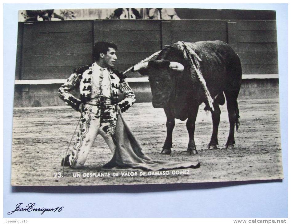 UN DESPLANTE DE VALOR DE DAMASO GOMEZ. N° 23, CORRIDA DE TOROS ESPAÑA - Tauri