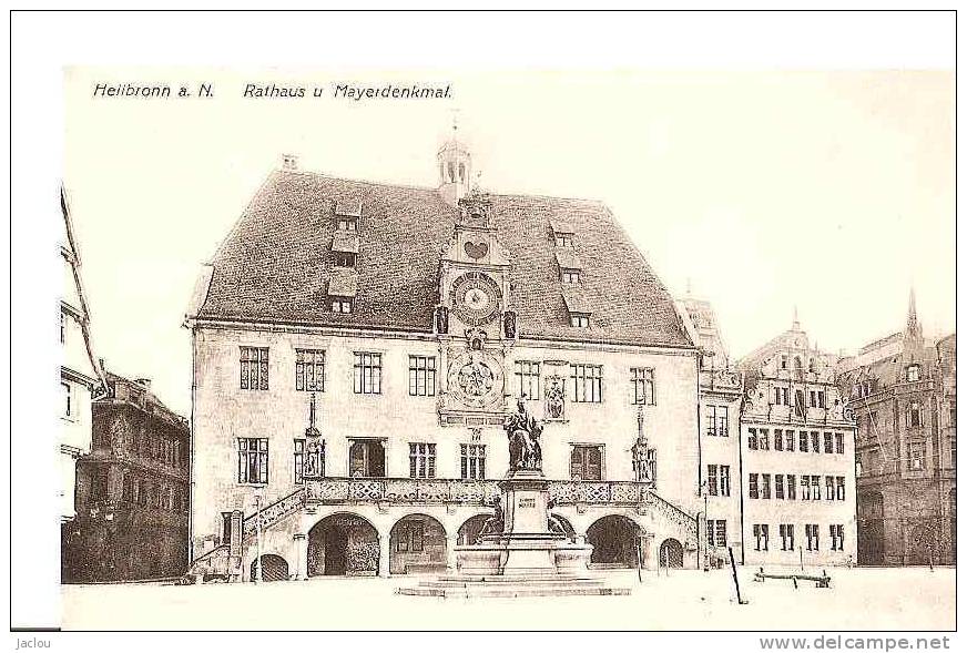 HEILBRONN RATHAUS U MAYERDENKMALE REF 20391 - Heilbronn