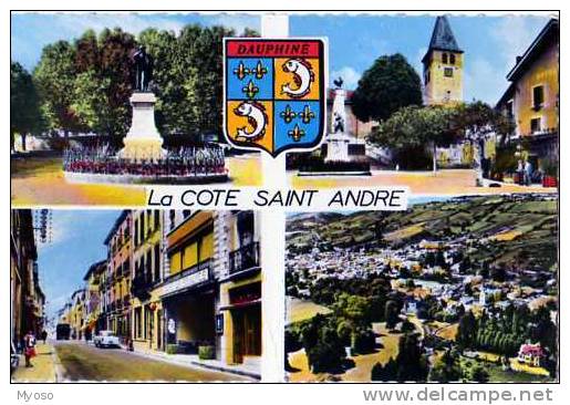 38 LA COTE ST ANDRE, Blason - La Côte-Saint-André