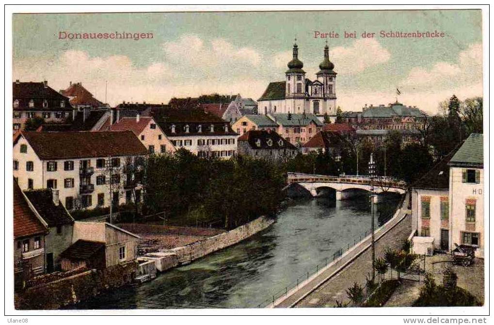 Donaueschingen Partie Bei Der Schutzenbrücke - Donaueschingen