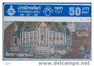 # THAILAND 06-07-36_1 Mural-2 - Painting 50 Landis&gyr  Tres Bon Etat - Thaïland
