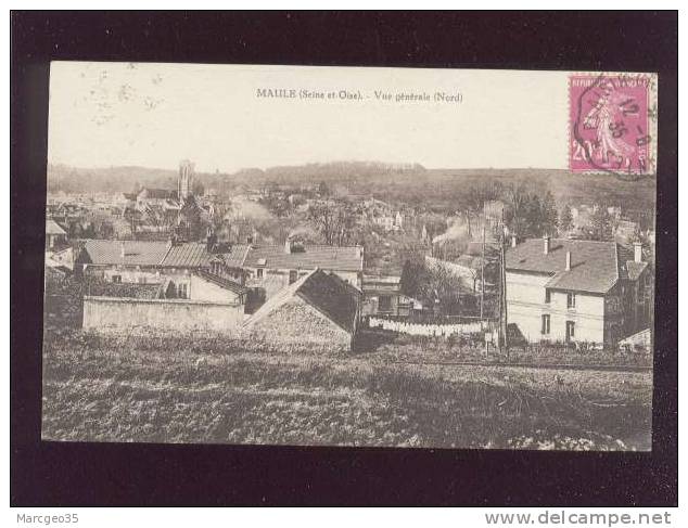 Maule Vue Générale Nord Pas D'édit. - Maule