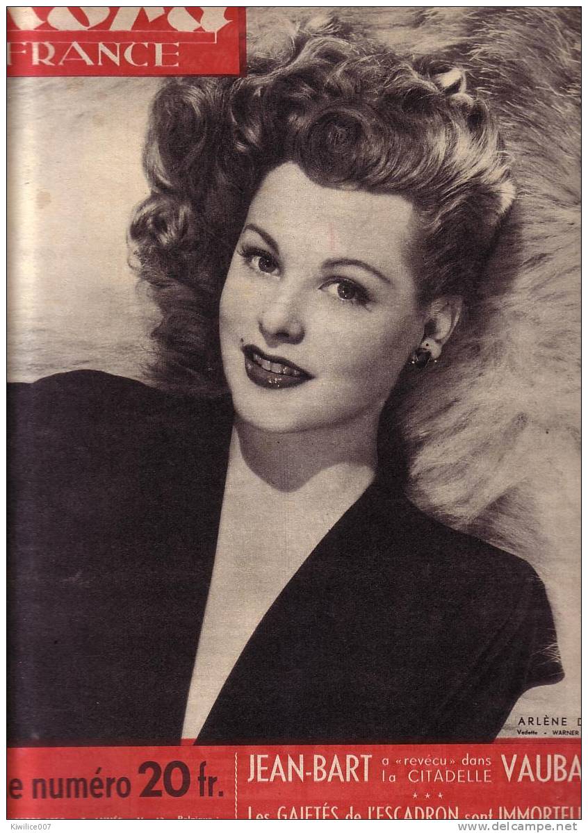 Arlene Dahl Portrait    Vedette Warner Bross Cinema Hollywood   Actrice - Autres Formats