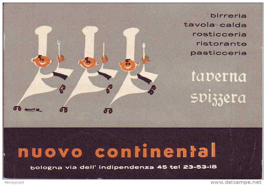 10397 BOLOGNA NUOVO CONTINENTAL INDIPENDENZA NV FG ANNI 50-60 - Sonstige & Ohne Zuordnung