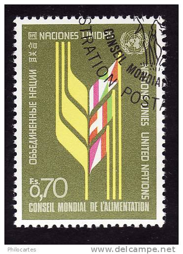 Nations Unies Genève   1976  -  Yt   62   - Cote  1.40e -  Oblitéré - Used Stamps