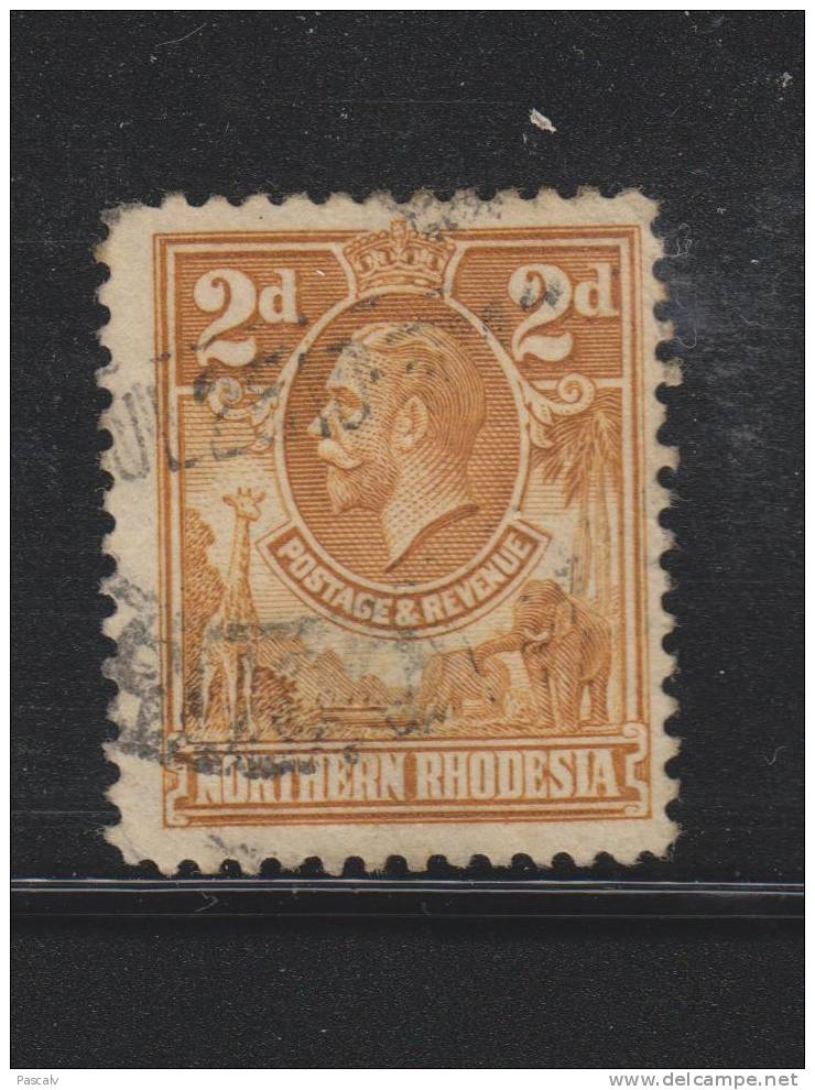 RHODESIE DU NORD Yvert 4 Oblitéré - Northern Rhodesia (...-1963)