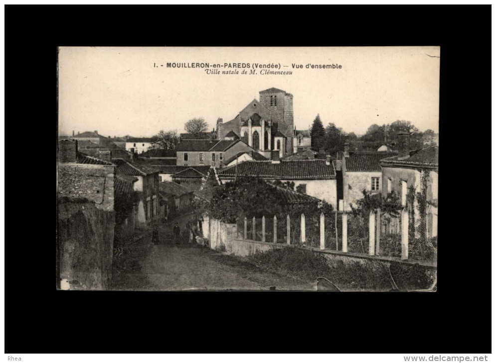 85 - MOUILLERON-EN-PAREDS - Vue D´ensemble - 1 - Clémenceau - Mouilleron En Pareds