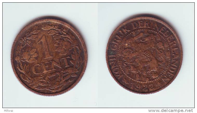 Netherlands 1 Cent 1922 - 1 Cent