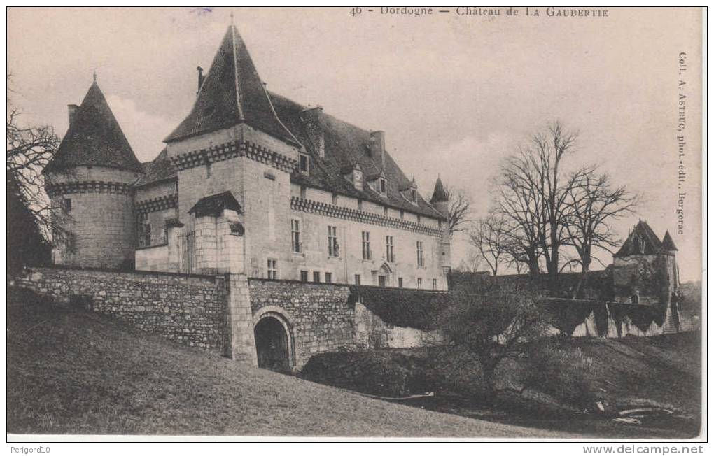 24-Dordogne- St Martin Des Combes, Chateau De La Gaubertie - Otros & Sin Clasificación