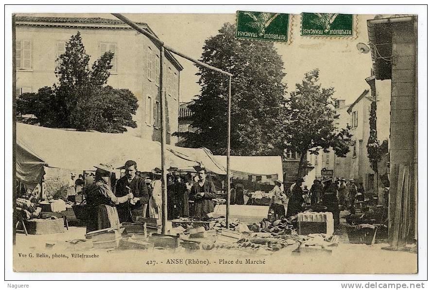 69 ANSE  -  PLACE DU MARCHE - Anse