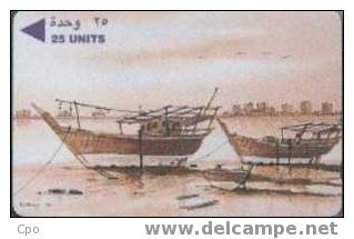 # BAHREIN 8 Local Dhows 25 Gpt 01.90 Tres Bon Etat - Bahrain