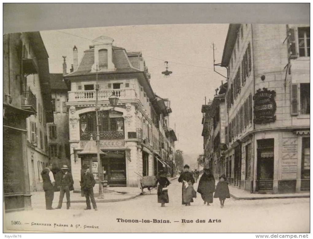 Thonon Les Bains, La Rue Des Arts. Bon état. - Thonon-les-Bains