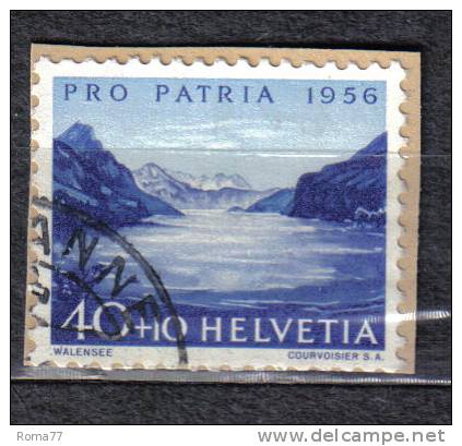SS5899 - SVIZZERA 1956 , 40+10 Cent  Unificato N. 580 - Used Stamps