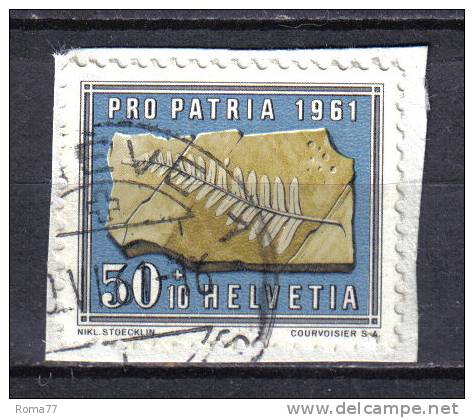 SS5901 - SVIZZERA 1961 , 50+10 Cent  Unificato N. 681 - Used Stamps