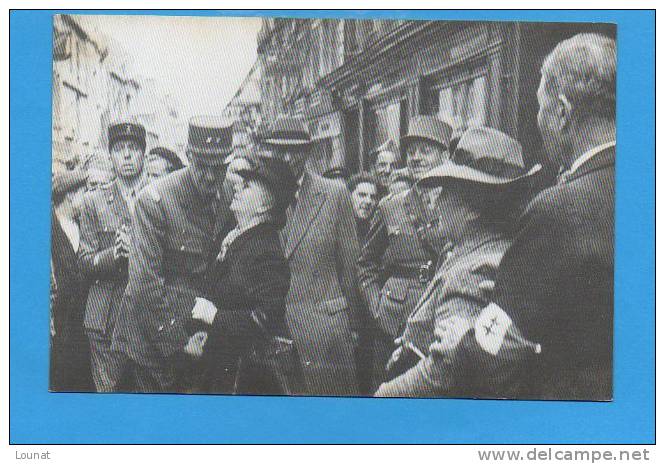 14 Juin 1944, Bayeux : L´émotion (doc Institut Charles De Gaulle) Edit. Ouest France - Personnages