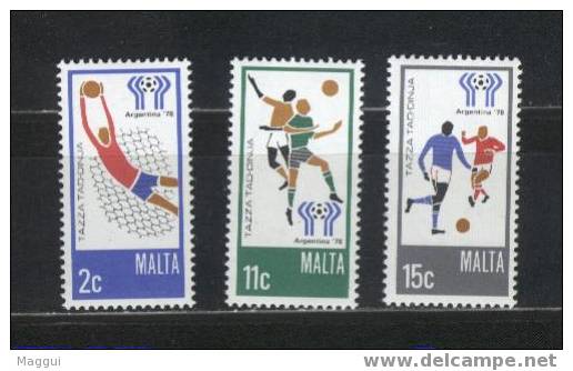 MALTE   N°  566/68 * *    Cup 1978   Football  Soccer Fussball - 1978 – Argentina