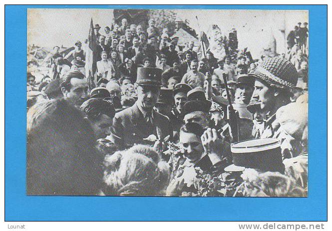 14 Juin 1944, CREULLY : Isigny : Rencontre Avec Une Ville Meurtrie (doc Institut Charles De Gaulle) Edit. Ouest France - Personnages