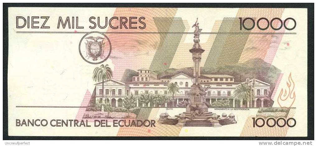 P 127c - 10000 Sucres - 14/12/1998 - UNC Série AO - Ecuador