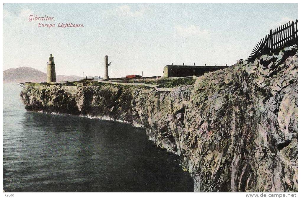 GIBRALTAR -  EUROPA LIGHTHOUSE - Gibraltar