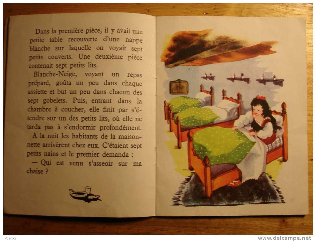 BLANCHE NEIGE - ILLUSTRE PAR FRANCOISE J. BERTIER - D'APRES GRIMM - EDITIONS BIAS N°4 - 1961 - CONTES DU GAI PIERROT - Contes