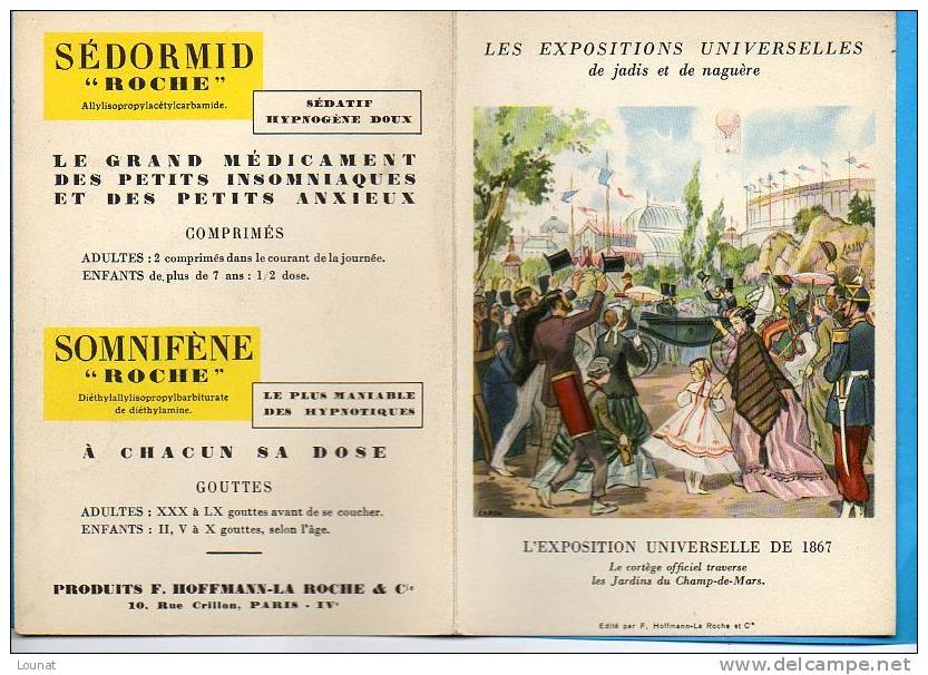 Les EXPOSITIONS UNIVERSELLES De Jadis Et De Naguère 1867 Edité Par F.Hoffmann-La Roche Et Cie (le Cortège Officiel Trave - Expositions