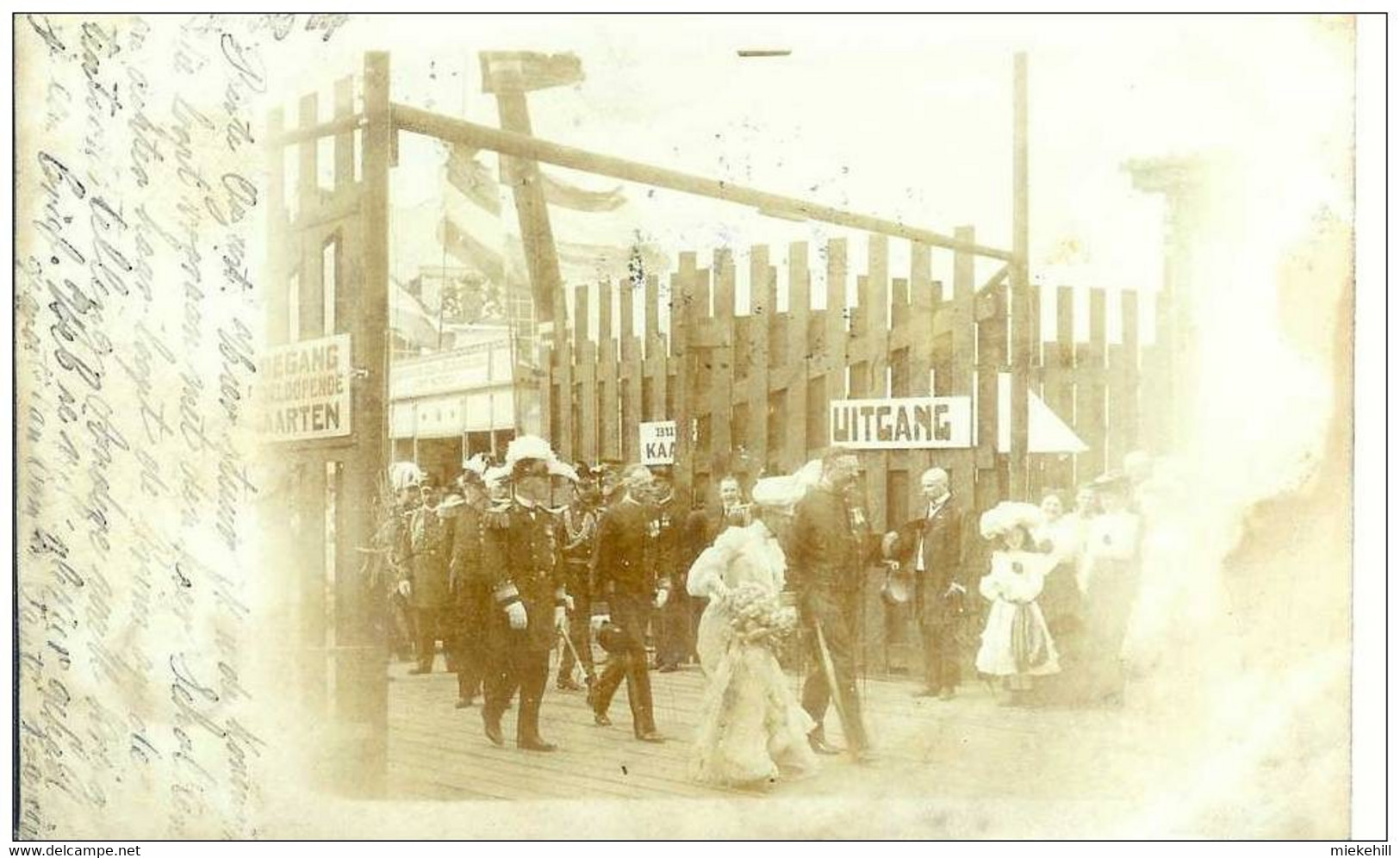 GRONINGEN-PHOTO ORIGINALE-UITGANG TENTOONSTELLING-  VISITE PRINCIERE - Groningen