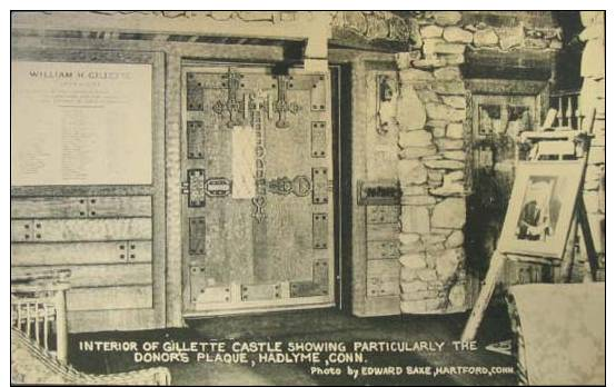 Hadlyme CT Gillette Castle Postcard - Other & Unclassified