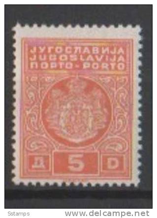 1933yu JUGOSLAVIJA JUGOSLAWIEN PORTO  TYP  I  NEVER HINGED - Unused Stamps