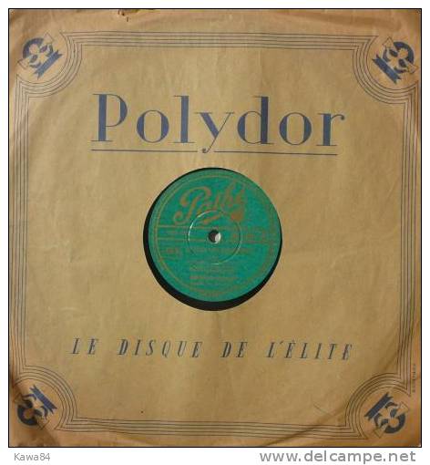 78 T 78 RPM (10")  Georges Guétary  "  Je Suis Un Bohémien   " - 78 T - Disques Pour Gramophone