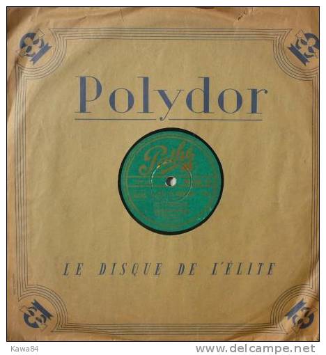 78 T 78 RPM (10")  Georges Guétary  "  Je Suis Un Bohémien   " - 78 T - Disques Pour Gramophone