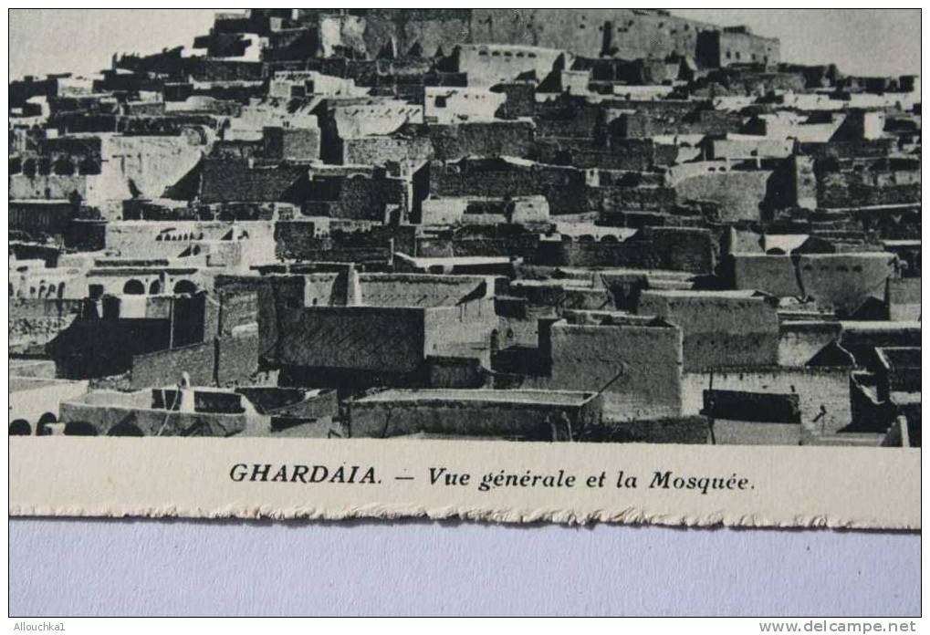 CPSM  Ghardaïa ( En Arabe : Mozabite ALGERIE EX COLONIE FSE  LA MOSQée DIté SPECIALEMENT P/ HOTEL "TRANSATLANTIQUE" - Ghardaia