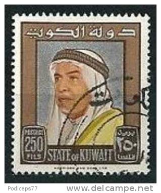 Kuwait  1964 Scheich Abdullah Al Sabah  250 F Mi-Nr.232  Gestempelt / Used - Kuwait