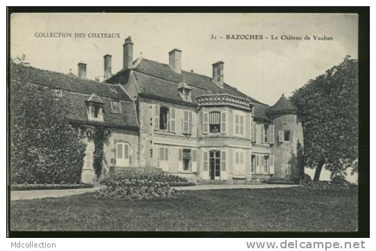 58 BAZOCHES / Le Château De Vauban / - Bazoches