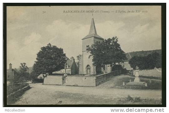 58 BAZOCHES / L'église / - Bazoches