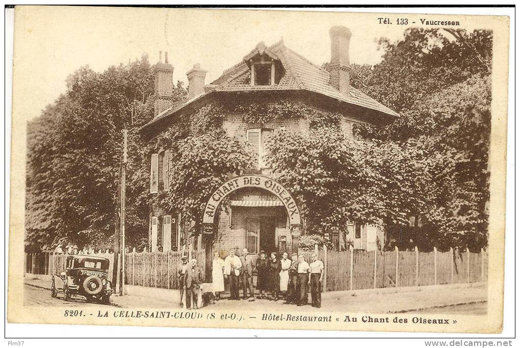 LA CELLE SAINT CLOUD - Hotel Restaurant "Au Chant Des Oiseaux - La Celle Saint Cloud