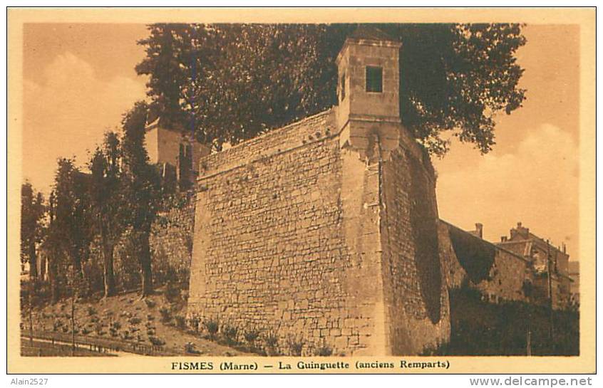 51 - FISMES - La Guinguette (anciens Remparts) - Fismes