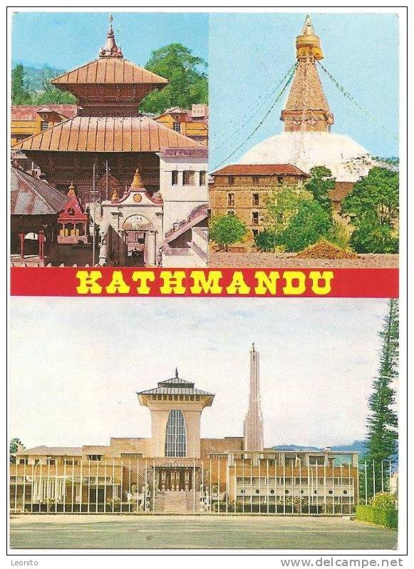 Kathmandu Courtesy Department Of Tourism HMG Nepal 1983 - Nepal