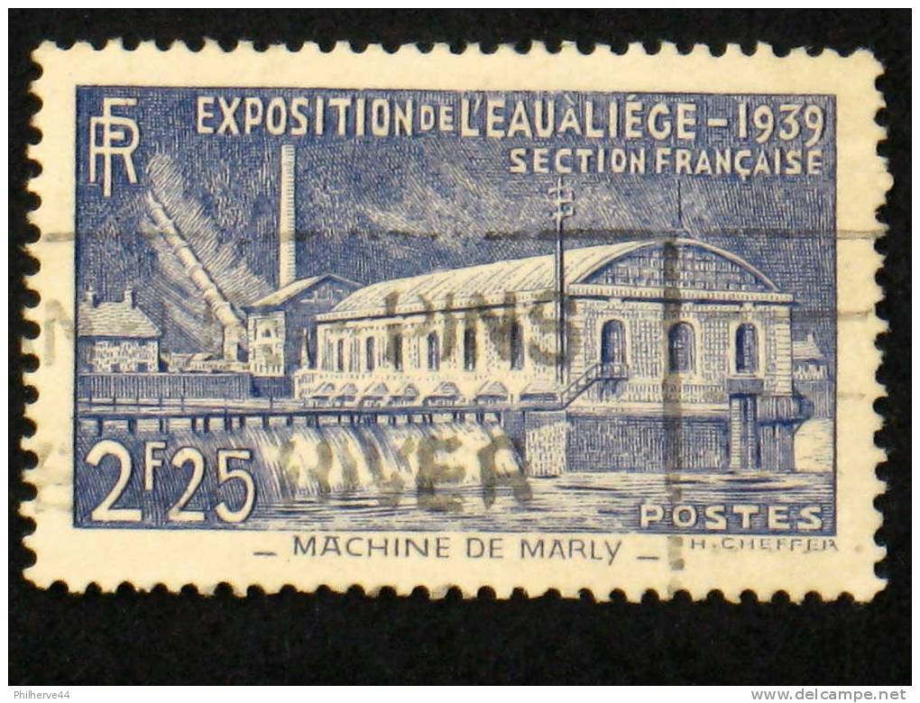 N° 430 2,25 F Expo De L'eau LIEGE Cote 9€ - Usados