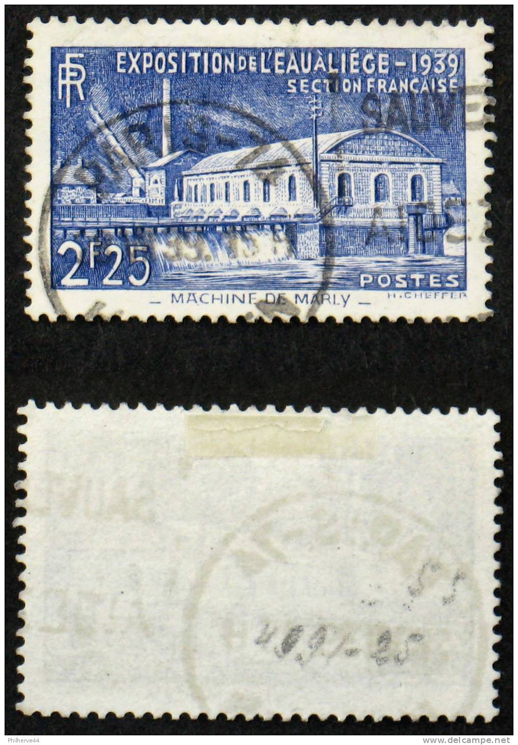 N° 430 EXPO EAU LIEGE 1939 TB Cote 9€ - Usados