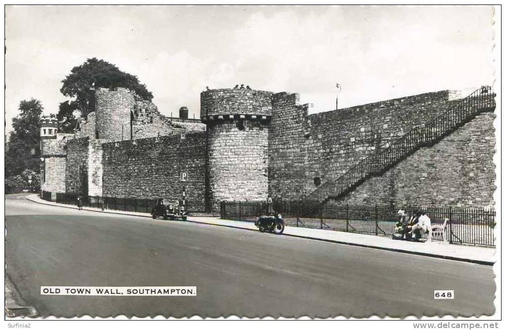 HANTS - SOUTHAMPTON -  OLD TOWN WALL RP  Ha243 - Southampton