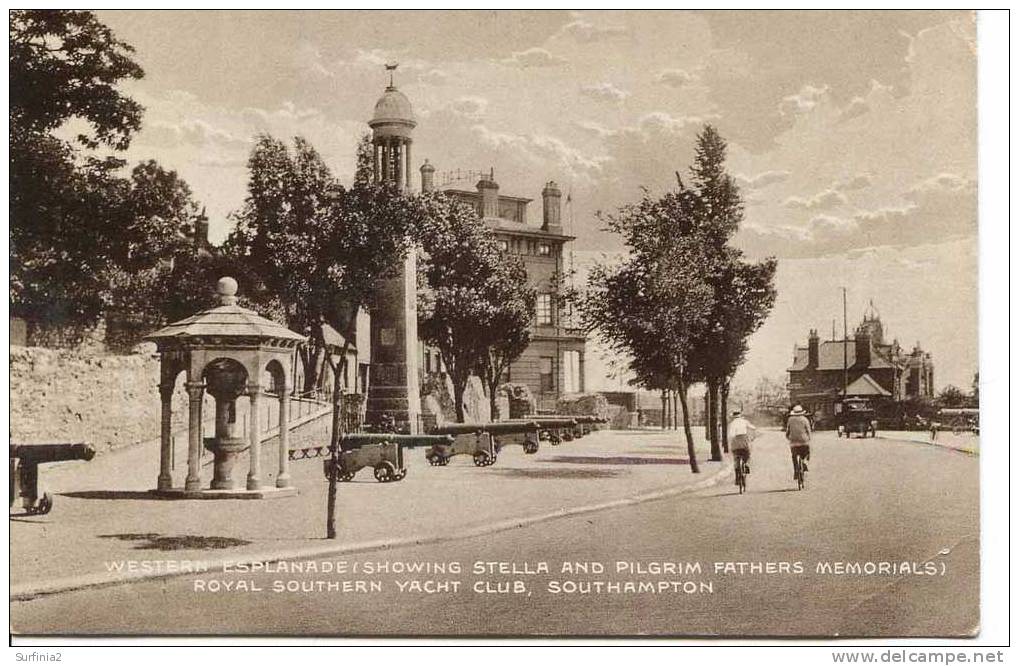 HANTS - SOUTHAMPTON -  WESTERN ESPLANADE 1925  Ha244 - Southampton