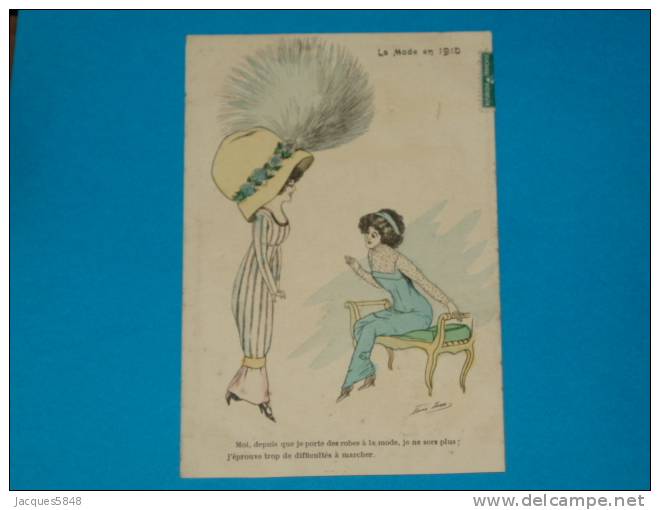 Illustrateurs ) Sager Xavier - La Mode En 1910 - N° 3998  - EDIT - K.F - Sager, Xavier